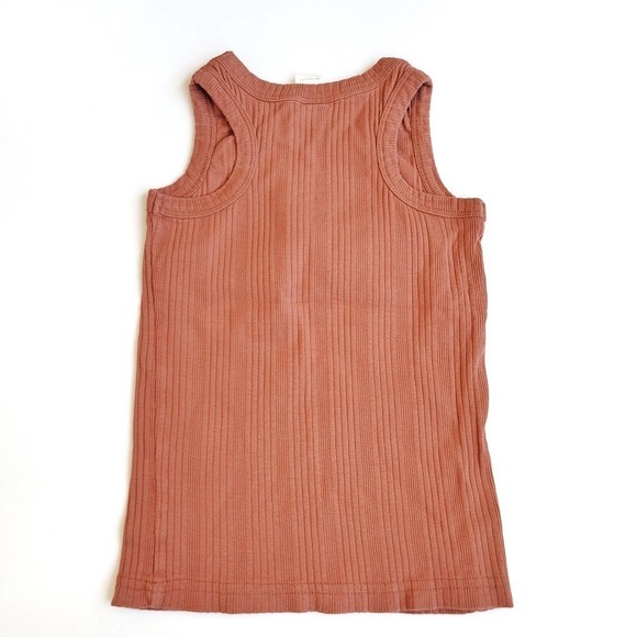 Kate Quinn Size 6-7 Tank Top Coral Rust - Picture 2 of 3